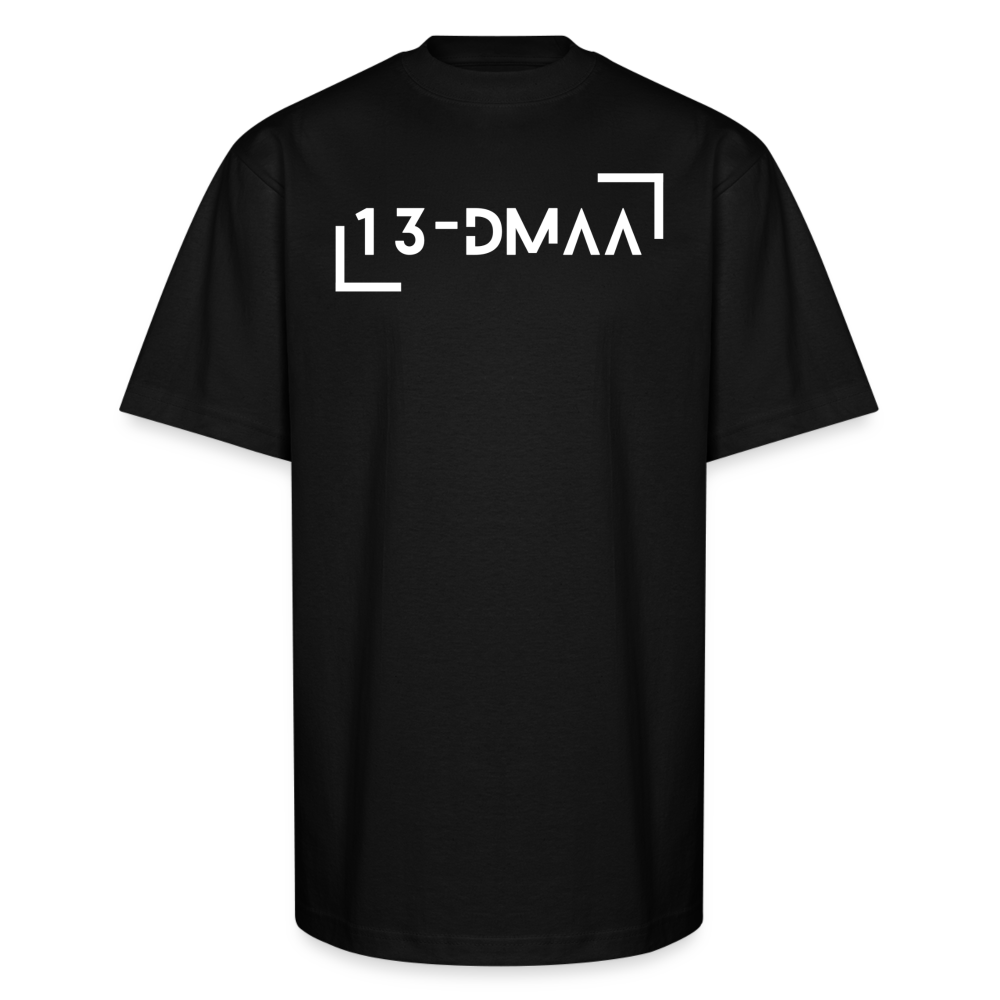 DMAA T-Shirt | Oversized Heavyweight - black