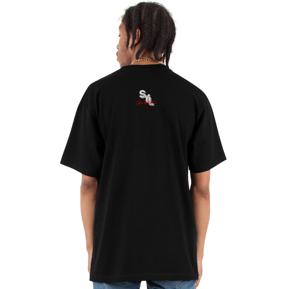 DMAA T-Shirt | Oversized Heavyweight - black