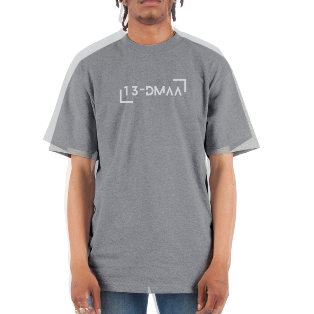 DMAA T-Shirt | Oversized Heavyweight - heather gray