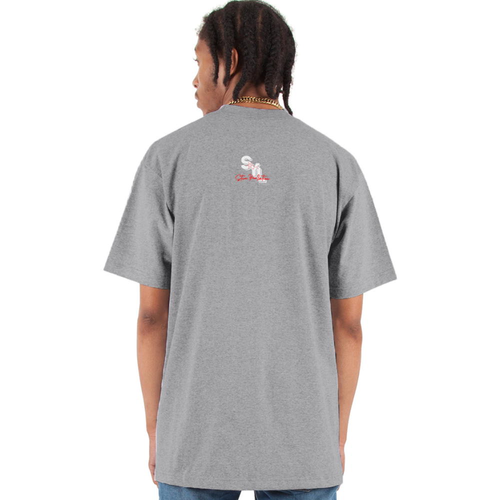 DMAA T-Shirt | Oversized Heavyweight - heather gray