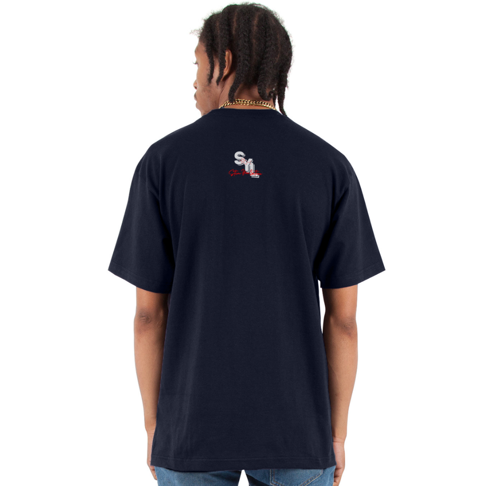 DMAA T-Shirt | Oversized Heavyweight - navy