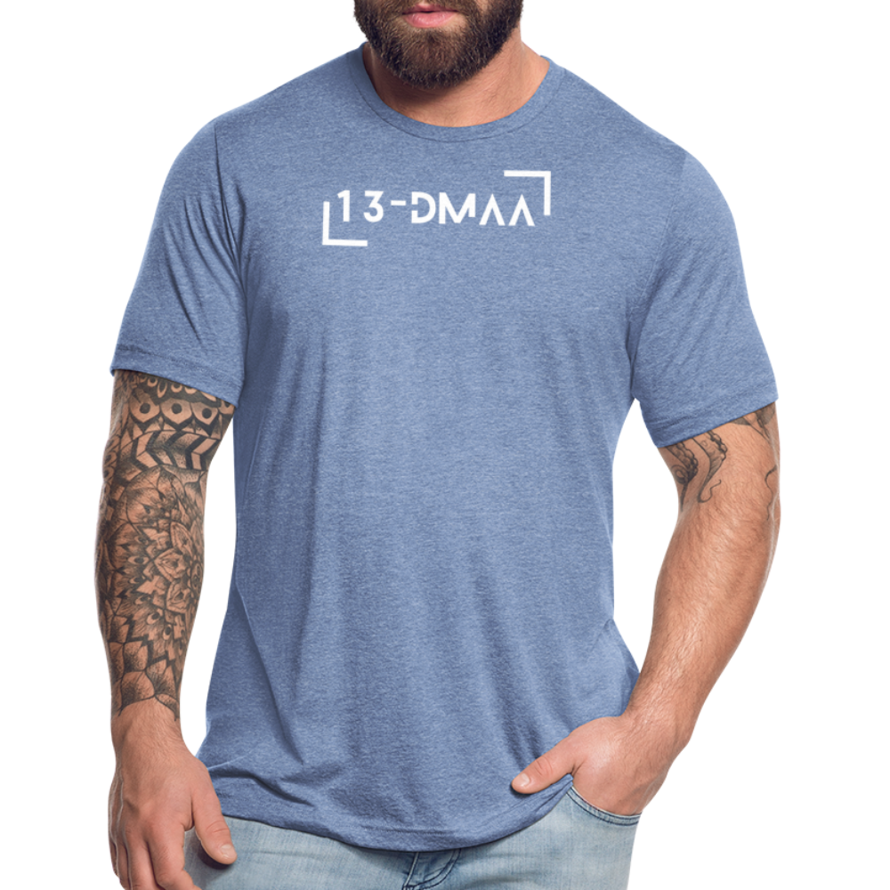 DMAA T Shirt | Premium Tri Blend - heather blue