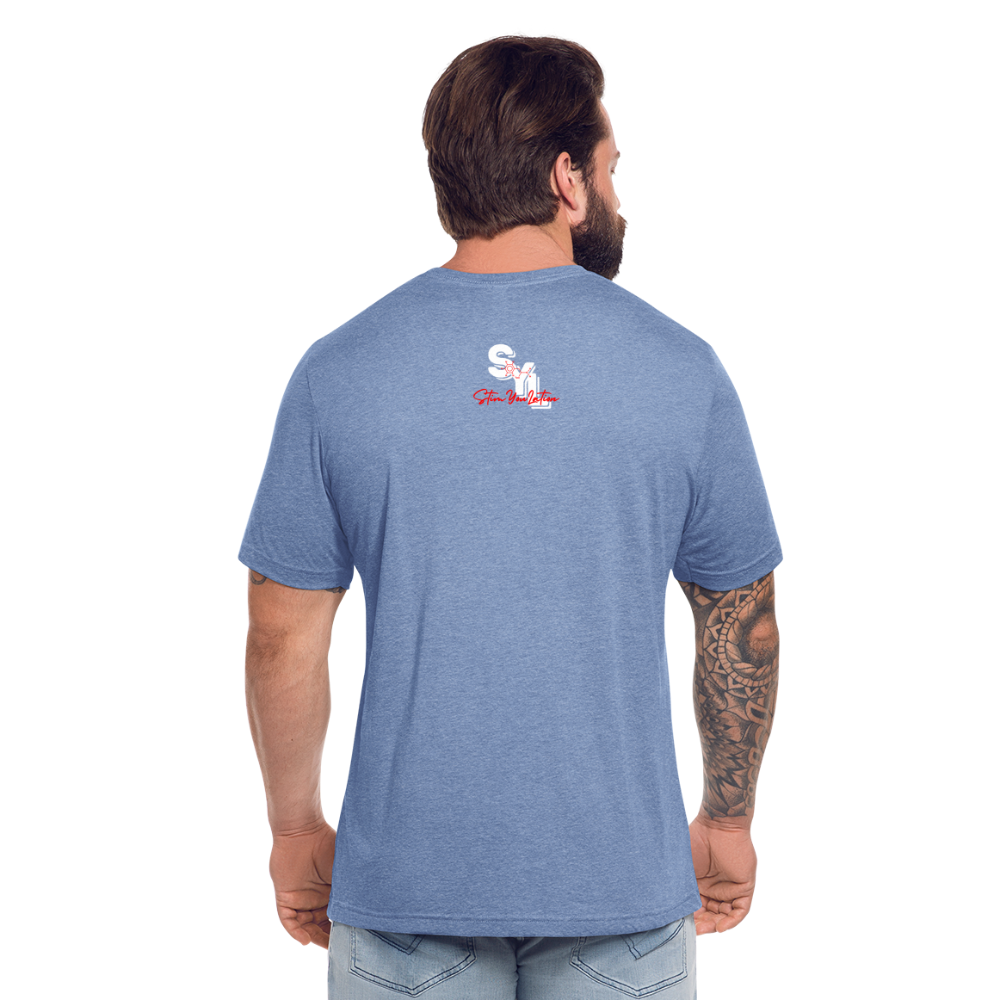 DMAA T Shirt | Premium Tri Blend - heather blue