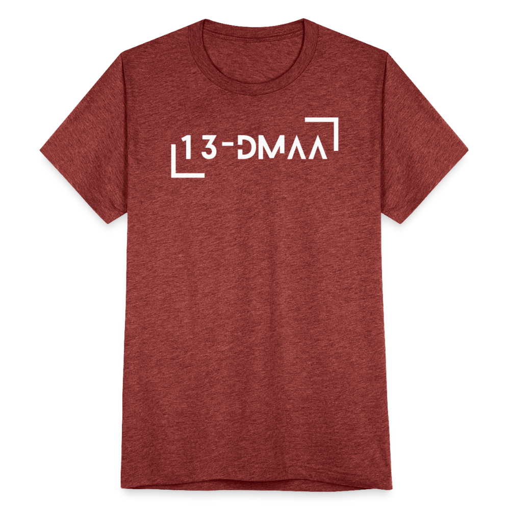 DMAA T Shirt | Premium Tri Blend - heather cranberry