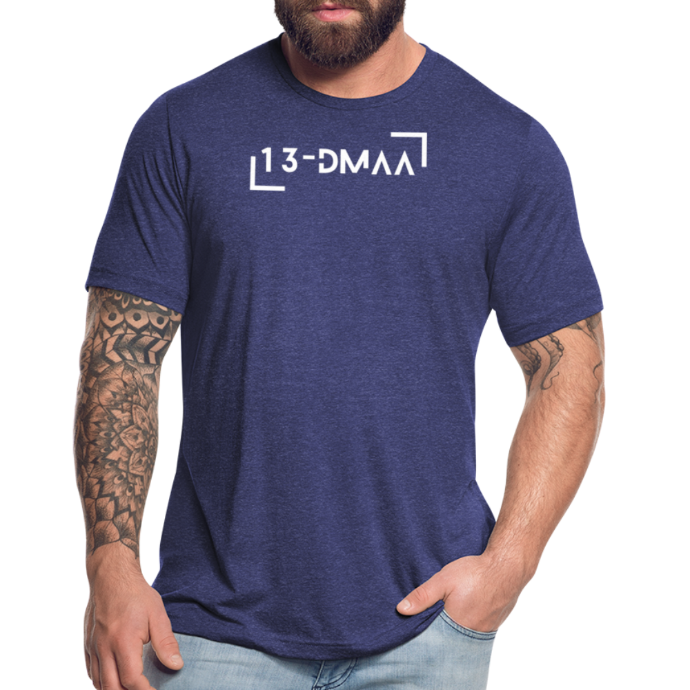 DMAA T Shirt | Premium Tri Blend - heather indigo